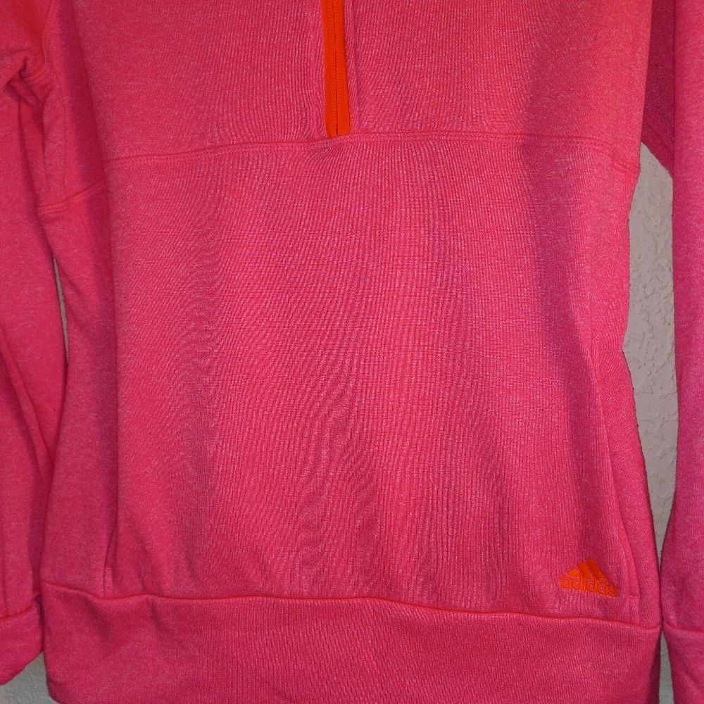 Adidas Climawarm Women's Half Zip Pullover - Picture 3 of 9